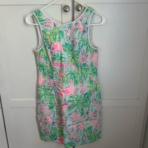 Lilly Pulitzer Mila Shift Dress - Seasalt Blue on Parade